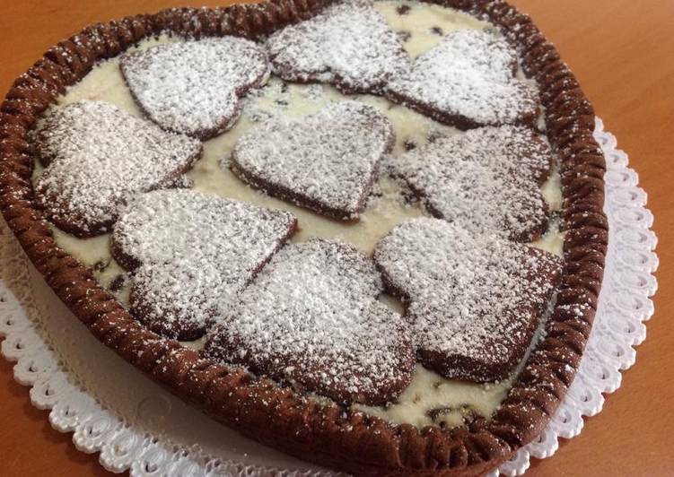 Crostata cuore - senza glutine