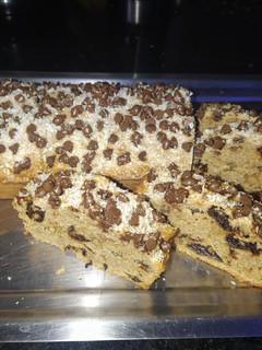 Una foto de Budín integral de banana y ciruelas