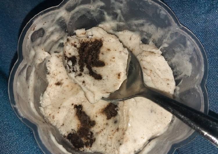 Resep Ice cream Oreo 🍪 yang Bisa Manjain Lidah