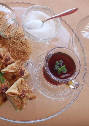 صورة لوصفة فطائر بالجبن 