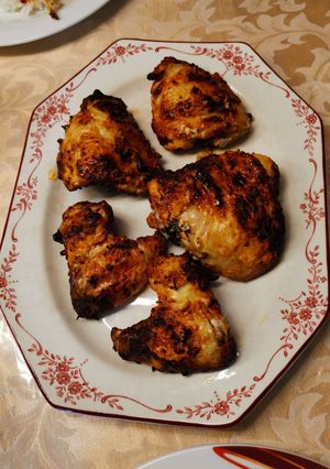Hähnchen auf Tandori Art im Airfryer Rezepthauptbild