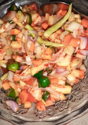 Foto resep Acar nanas nasi kebuli