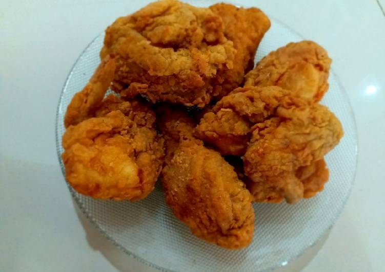 Resep Ayam KFC Kriuk anti Gagal Anti Gagal