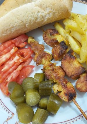 عکسی از دستور جوجه سیخی😋