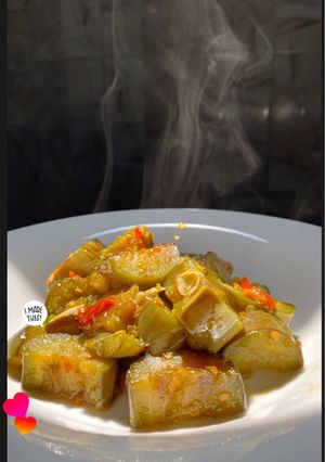 Foto resep Tumis kering sayur terong