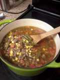 CowBoy Stew with White rice