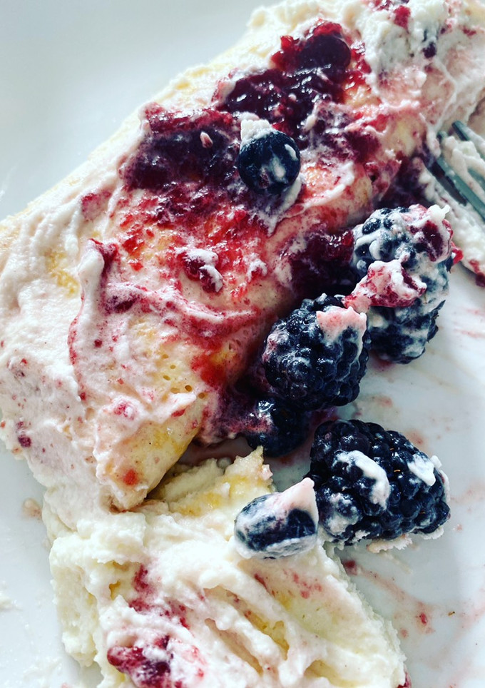 Una foto de Crepas keto