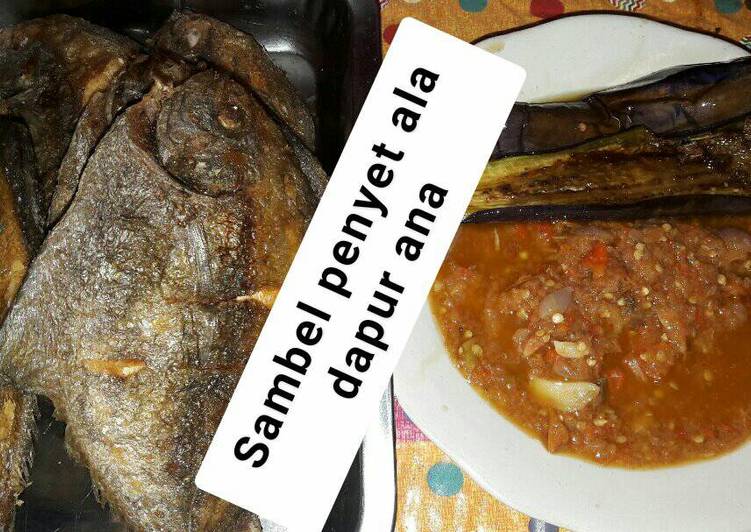 Resep Sambel penyet, Sempurna