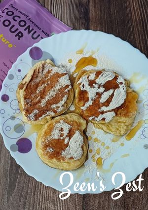 A picture of Coconut Flour Souffle Pancakes.