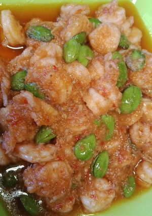 Foto resep Udang Sambal Pete