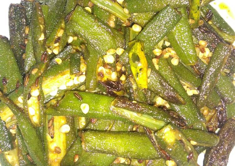 Recipe of Favorite Chatpati bhindi/okra