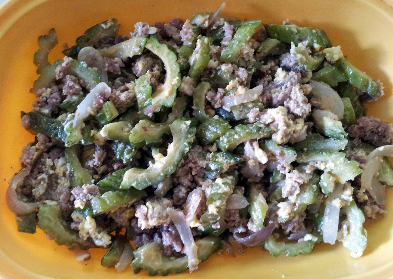 Sauteed Bitter Melon (Ginisang Ampalaya)
