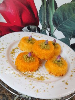 صورة لوصفة كنافة الكب كيك 😍
