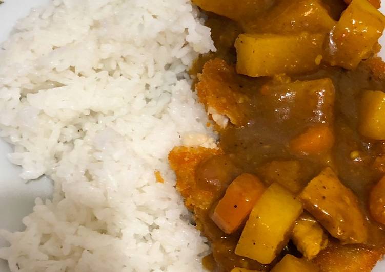 Chicken katsu japanese curry