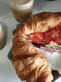 Una foto de Croissants vegetales