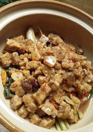 Foto resep Oseng Tempe Pedas (Ponggol)