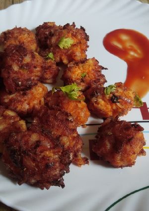 A picture of Pasta Pakoda.