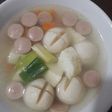 Soup putih telur