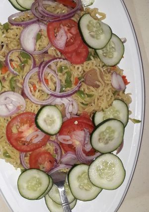 A picture of Vegetable noodles.