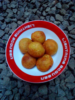 Foto resep Bola ubi.