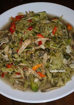 Foto resep Tumis kembang turi teri