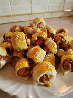 Virslis leveles falatkák recept fotója