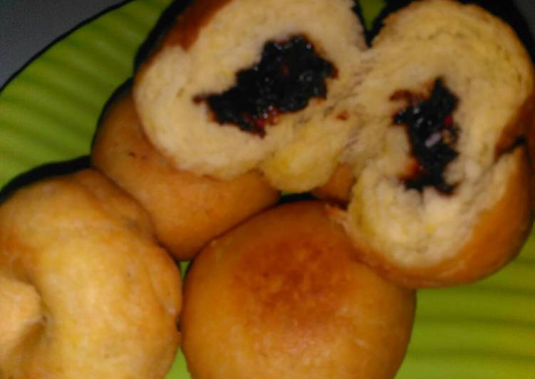 Donat ubi isi coklat