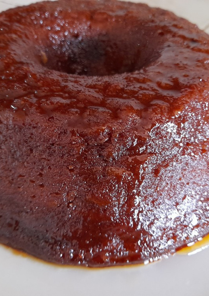 Una foto de Budín de pan con mucho sabor