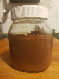 Una foto de Nutella fit casera