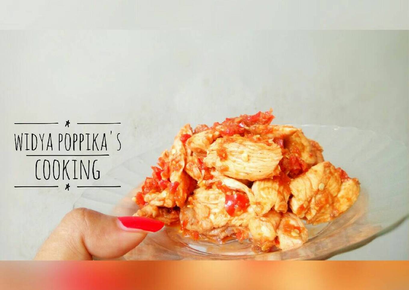 Ayam Geprek Supa-Hot (less oil)