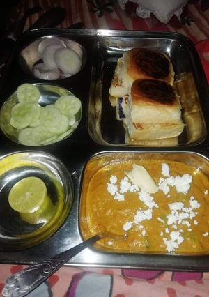 A picture of Pav Bhaji.