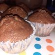 Cupcakes o Muffins de chocolate y banana