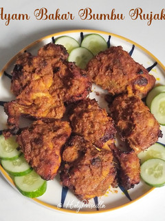 Foto resep Ayam Bakar Bumbu Rujak