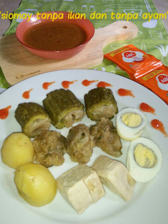 Foto resep *siomay tanpa ikan, tanpa ayam*