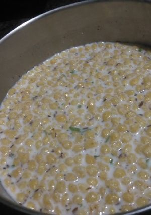 A picture of Boondi Raita.