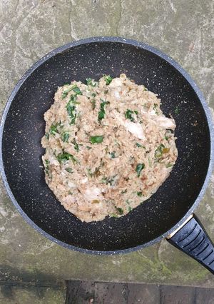 A picture of Chicken and Potato Biryani.