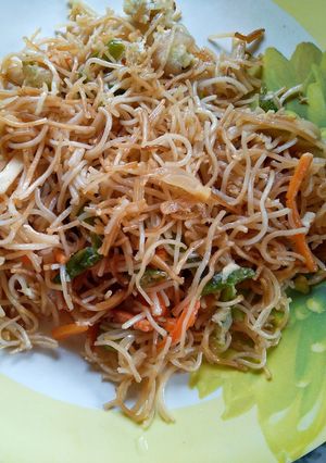 এগ চাউমিন(Egg Chow mein recipe in bengali) রেসিপির প্রধান ছবি