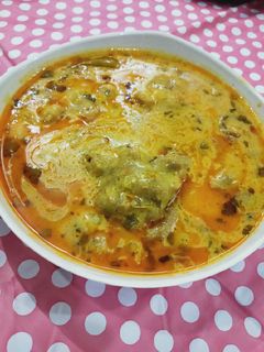 A picture of Punjabi kadhi.