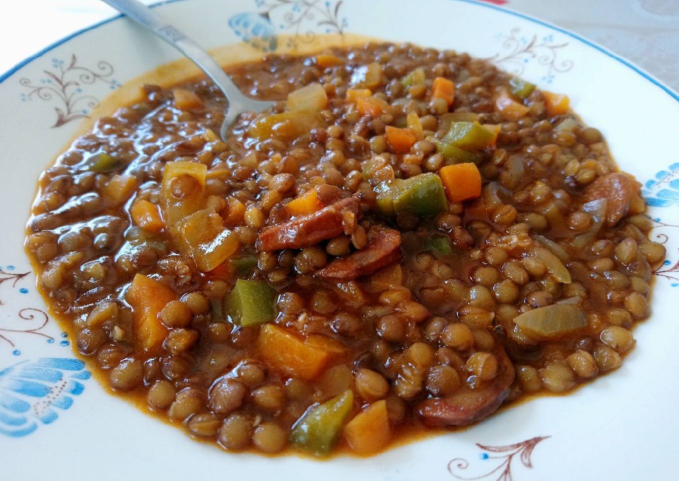 Lentejas a mi manera 🥄