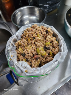 Una foto de Relleno para empanadas de carne con ingrediente sorpresa