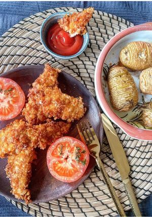 Une photo de Nuggets de poulet maison