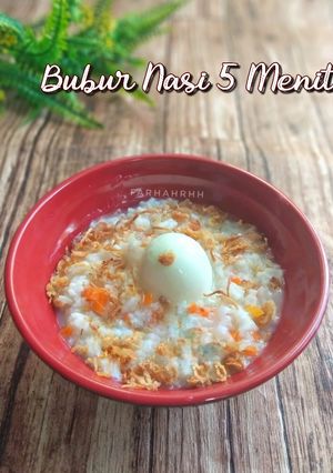 Foto resep Bubur Nasi 5 Menit