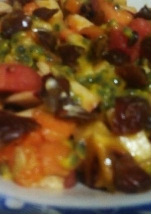 A picture of Mixed Fruit salad#saladcontest.