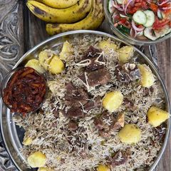 A picture of Swahili pilau.