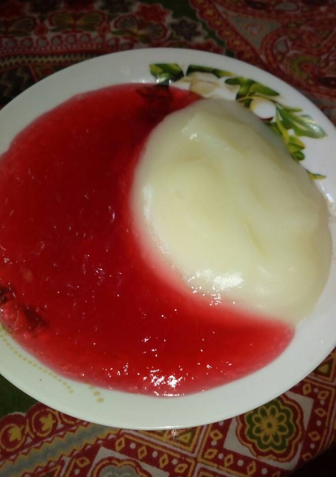 Молочно-вишневий кисіль