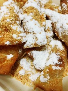 水餃皮炸甜年糕 的食譜成品照片