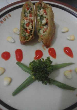 Foto resep Lumpia sayur campur campur