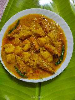 চিংড়ির মালাইকারি (ভজহরি মান্নার স্পেশাল) (chingrir malai curry recipe in Bengali) রেসিপির প্রধান ছবি