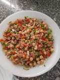Hoy Ensalada de Garbanzos con Verduras