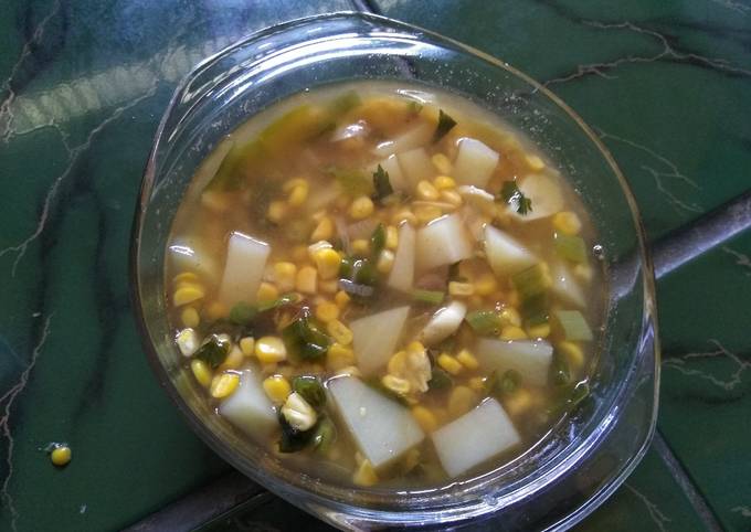 Sayur asam ala anak kos